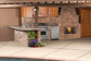 Majestic VillaWood 42" Outdoor Fireplace with Herringbone Refractory Brick (ODVILLA-42H-B)